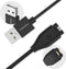 iMoshion USB-A oplaadkabel - Geschikt voor de Garmin Forerunner, Fenix, Instinct, EPIX, Venu, Vivomove, Vivosport & Vivoactive - Smartwatch Cable Oplader - 1 meter