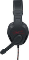 Speedlink MARTIUS - Stereo Gaming Headset - Inklapbare microfoon met volume regeling - Zwart/Rood