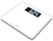 Beurer GS 400 - Personenweegschaal - Tot 200 kg - Verlicht LCD display - Veiligheidsglas - 31 x 31 cm - Quick Start - Wit