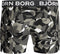 Björn Borg 2-Pack Men Boxershorts Forest, Zwart, Grijs