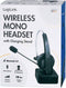 LogiLink BT0059 - On Ear headset - Bluetooth Mono met laadstation - Zwart