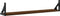 vidaXL - Wandschappen - 2 - st - 80x15x15,5 - cm - bewerkt - hout - bruin - eikenkleur