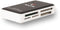 NGS Multireader Pro - Geheugenkaartlezer - USB 2.0 - 480 Mbit/s - Wit