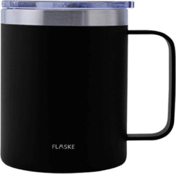 FLASKE Camp Cup - Night - 400ml - RVS Thermosbeker van 400ML - Geschikt als drinkbeker en Koffiebeker to Go