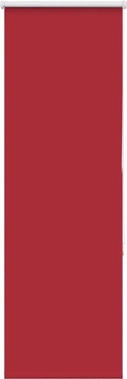 vidaXL - Rolgordijn - 40x175 - cm - stof - verduisterend - rood - Stofbreedte - 35,7cm