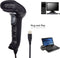 Barcode Scanner lezer met houder Ewent Ew3420 Led Usb Zwart