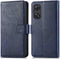 imoshion Hoesje Geschikt voor Oppo Reno 8 T (4G) Hoesje Met Pasjeshouder - imoshion Luxe Bookcase - Donkerblauw