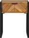 vidaXL - Nachtkastje - 40x35x50 - cm - Massief - Acaciahout