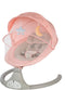 Bebies First - Elektrische Wipstoel - Bluetoothfunctie met Kap & Speelboog - Roze