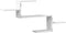 vidaXL - Wandschap - 104x15x49 - cm - bewerkt - hout - wit
