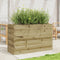vidaXL - Plantenbak - 110x40x68,5 - cm - geïmpregneerd - grenenhout