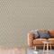 DUTCH WALLCOVERINGS Behang Geometric goudkleurig en groen