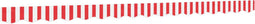 vidaXL - Vervangingsdoek - voor - luifelrok - gestreept - 4 - m - rood - en - wit