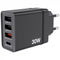 Verbatim GaN Oplader - 30W 4 Poorten - 3x USB-A 1x USB-C Quick Charge 3.0