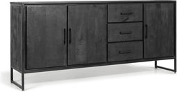 Liam Dressoir Zwart 180cm