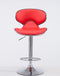 Barkruk Notodden Kunstleer C, Rood