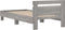 vidaXL - Bedframe - met - hoofdbord - en - LED - grijs - sonoma - eikenkleur - 75x190 - cm