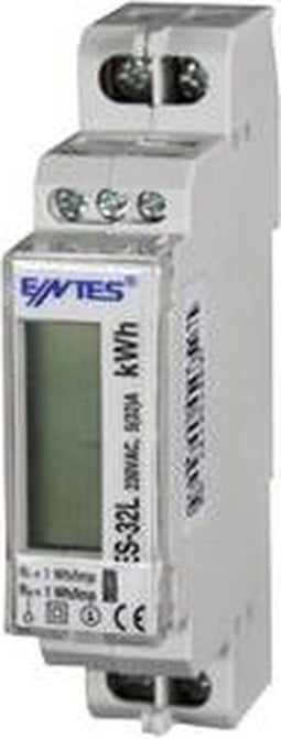 ENTES ES-32L MID kWh-meter 1-fase Digitaal 32 A Conform MID: Ja 1 stuk(s)