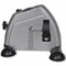 vidaXL - Mini - Hometrainer - met - plastic - vliegwiel - (zilver)
