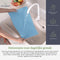 Sophie Nordinn® Vaxjo - Placemats Kunststof - Flexibel en Antislip - Lichtblauw (set van 4)