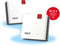 FRITZ!Mesh WiFi Set 1600 - Mesh WiFi 6 - 3000Mbps - Tot 5 kamers - Eenvoudige Installatie (2 Pack)