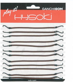 Haarelastiek Hysoki Goma Con Bruin Haak