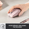 Logitech MX Anywhere 3 - Draadloze muis - MagSpeed-scrolwiel - Roze