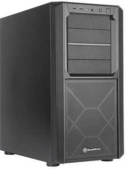 Silverstone SETA D1 - Tower Behuizing - ATX EATX Micro-ATX Mini-ITX - 9 Uitbreidingsslots - 394mm Grafische Kaartlengte