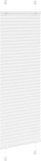 vidaXL - Plissé - rolgordijn - 40x150 - cm - stofbreedte - 39,4 - cm - polyester - wit