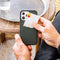 Accezz iPhone 14 - Back Cover - Premium Leather Card Slot - Groen
