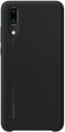 Huawei P20 - Soft Case - Siliconen Kras- en Schokbestendig - Zwart