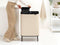 Brabantia Bo Touch Bin Hi - Prullenbak 2 x 30 liter - Afvalscheiding - Soft Beige (2 stuks)