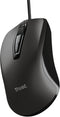 Trust - Wired Optical Mouse 24657 - Draad - USB 2.0 - 1200dpi - 3 knoppen