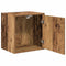 vidaXL - Garage - wandkasten - 2 - st - bewerkt - hout - oud - hout