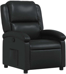 vidaXL Relaxfauteuil - Handmatige relaxfunctie - Zwart