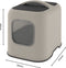 Rotho Mypet Kattenbak Biala 51 x 39.5 x 44.3 cm - Kattentoilet - Beige & Antraciet
