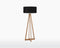 GOOD&MOJO Vloerlamp Everest - Wit/Bamboe - Ø60cm - Scandinavisch,Bohemian - Staande lampen voor Woonkamer - Slaapkamer