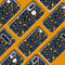 Hoesje Siliconen Geschikt voor Samsung Galaxy A7 (2018) - Design Backcover siliconen - Meerkleurig / Panther