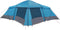 vidaXL - Familietent - met - Ramen - Dome - Blauw - 4-Persoons - Waterdicht
