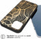 imoshion Hoesje Geschikt voor iPhone 14 Hoesje Siliconen - imoshion Design hoesje - Goud / Golden Leaves