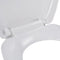 vidaXL - Toiletbril - soft-close - met - quick-release - ontwerp - wit