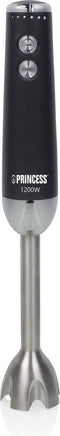Princess 221229 - Staafmixer - 1200W met turbofunctie - RVS Zwart
