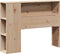 vidaXL - Hoofdbord - met - opbergruimte - 90 - cm - massief - grenenhout