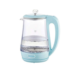 Maestro MR-052-BLUE - Elektrische waterkoker - Glas 1,7 L - Blauw