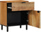 vidaXL - Nachtkastje - 50x33x60 - cm - Massief - Acaciahout