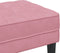 vidaXL - Ligbed - Roze - 113x57x39 - cm - Velours