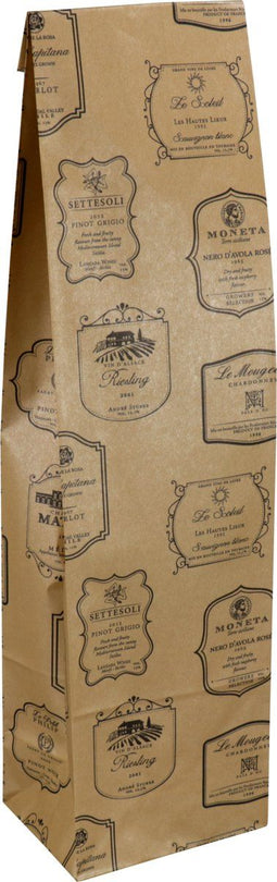 Fleszak | 10x40x8cm | Wijnlabel | papier | 250 stuks