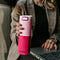 Kambukka Etna Grip - Thermosbeker 500 ml - Dubbelwandig RVS - 3-in-1 deksel - Lekvrij - Diva Pink