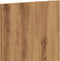 vidaXL - Hoofdbord - wandmodel - 240x1,5x80 - cm - bewerkt - hout - artisanaal - eiken