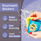 AgoDeo - Vinyl Stickervellen A4 - 32 Semi-Transparant Waterbestendig voor Inkjet & Laser Printer - Geschikt voor Cricut